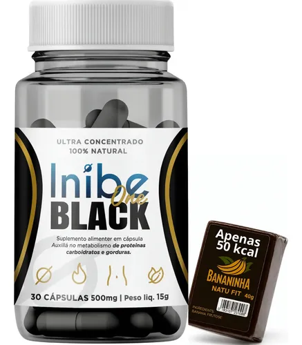 Inibe One Black single bottle